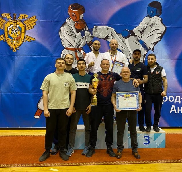 Команда регионального УМВД успешно выступила в Чемпионате МВД России по рукопашному бою